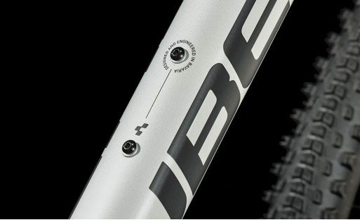 Mountain bike Cube Attention SLX 2024 – Hardtail – Silvergrey/Lime